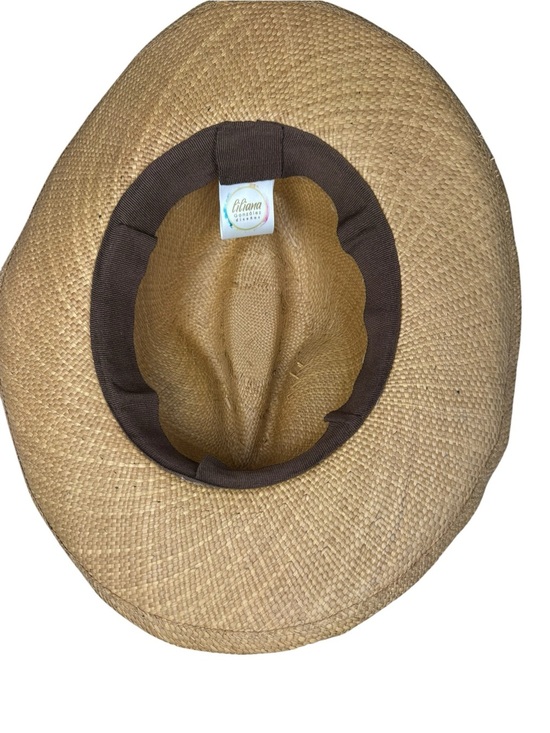 Liliana Gonzalez Handmade Colombian Straw Cowboy Hat Boho Western Beaded main image 8
